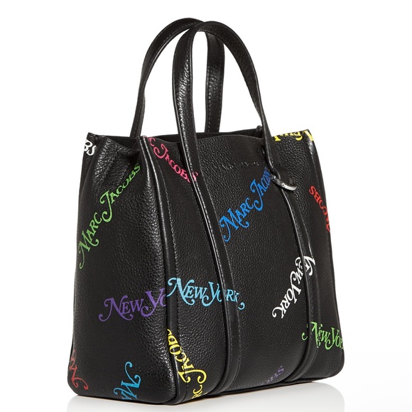 JACOBS New York Magazine® x Marc Jacobs The Mini Tag Leather Tote - Picture 3 of 6